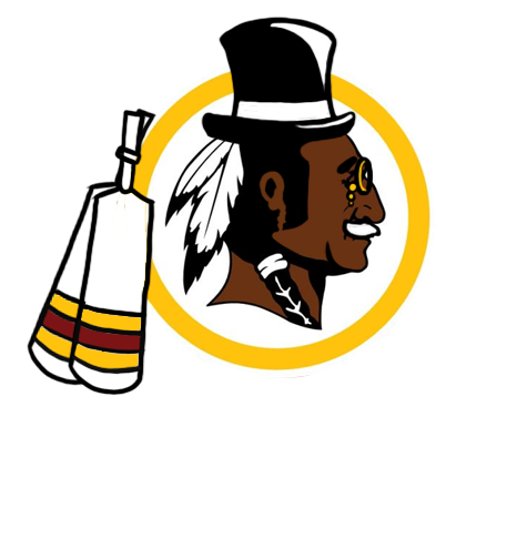 Washington Redskins British Gentleman Logo iron on transfers